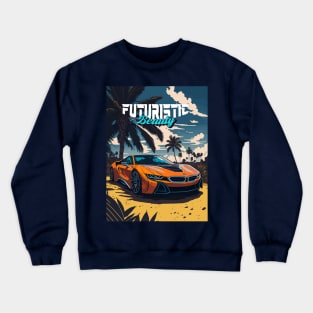 Futuristic Beauty Crewneck Sweatshirt